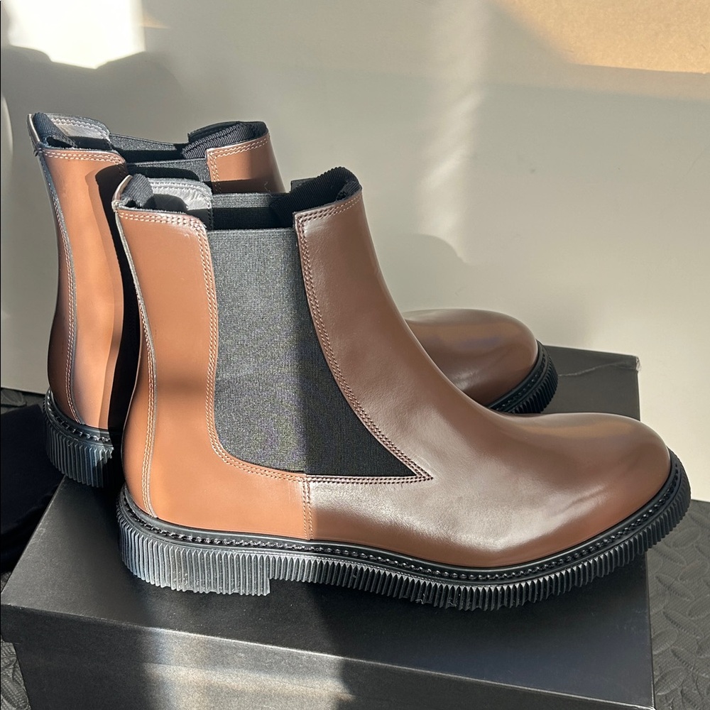 Men's New Brown Chelsea Boots